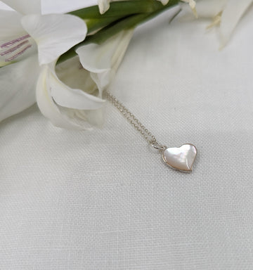 Small Silver Heart Necklace Pendant